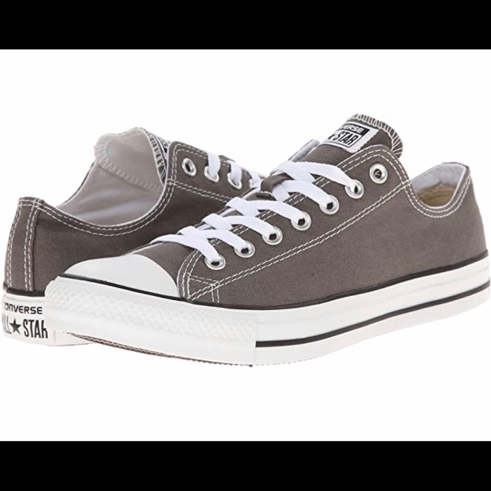 Grey size 8 (women) 6 (men) converse.